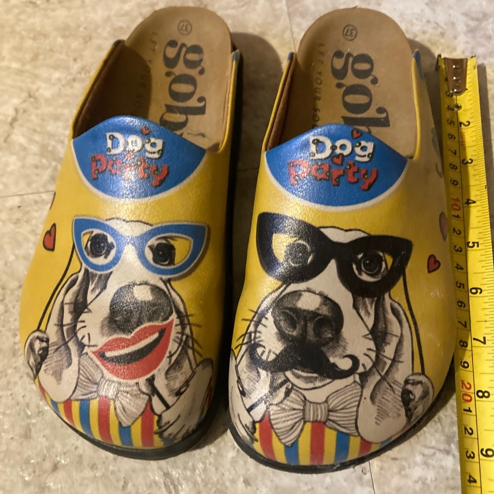 Fantastic Fun Goby Brand Clogs!       Size 37 (U.S. size 6.5)